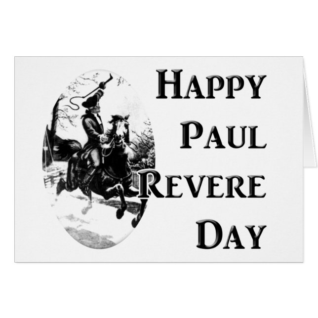 Paul Revere Day (Vorderseite (Horizontal))