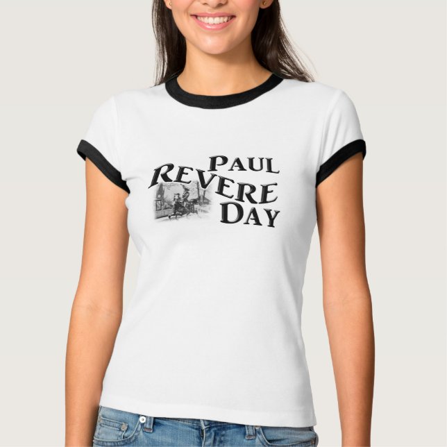 Paul Revere Day T-Shirt (Vorderseite)