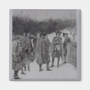 Paul Revere, der Sullivan Nachrichten holt Magnet