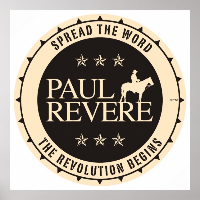 Paul Revere Poster (Vorne)