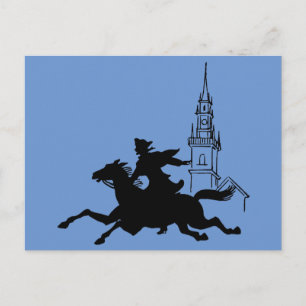 Paul Revere Postkarte