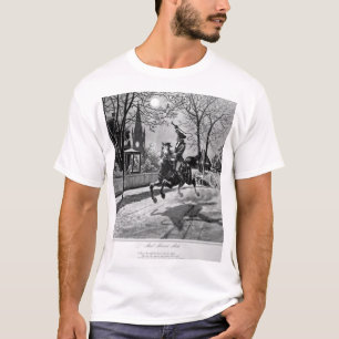 Paul Reveres Fahrt. 1775_War Image T-Shirt