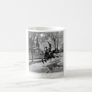 Paul Reveres Fahrt.  Bild 1775_War Tasse
