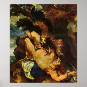 Paul Rubens - Prometheus gebunden Poster