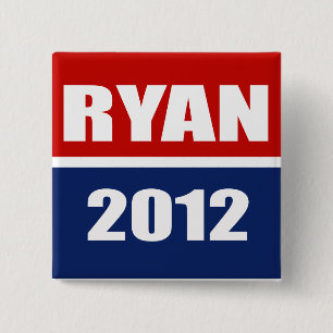 Paul Ryan 2012 Button