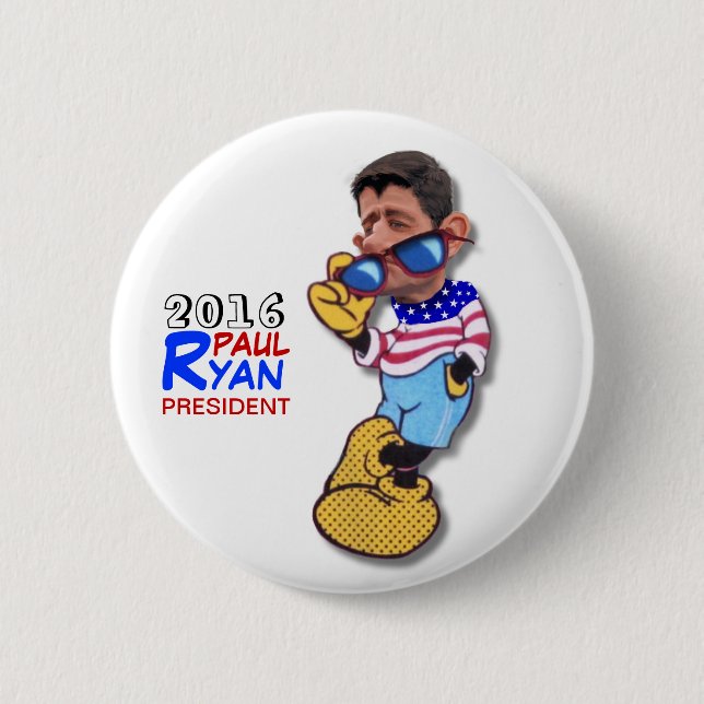 Paul Ryan für Präsidenten im Jahre 2016 Button (Vorderseite)