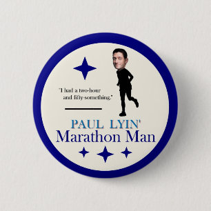 Paul Ryan Marathon Man Button