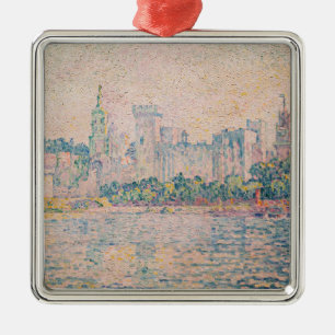 Paul Signac - Avignon, Morning Ornament Aus Metall