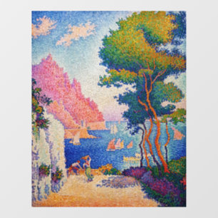 Paul Signac - Capo di Noli Fensteraufkleber