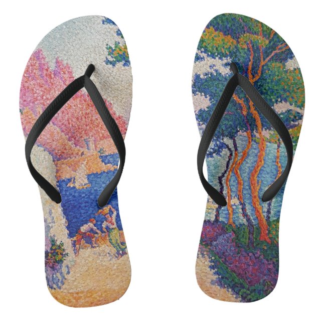 Paul Signac - Capo di Noli Flip Flops (Fußbett)