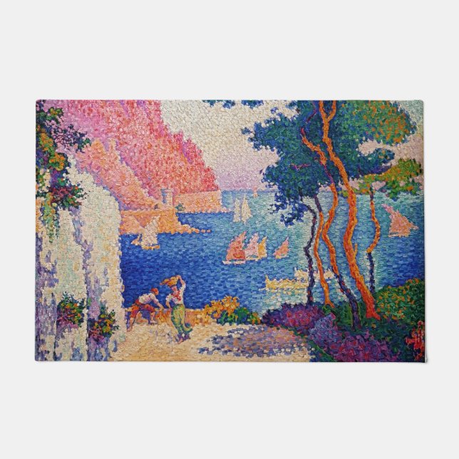 Paul Signac - Capo di Noli Fußmatte (Vorderseite)