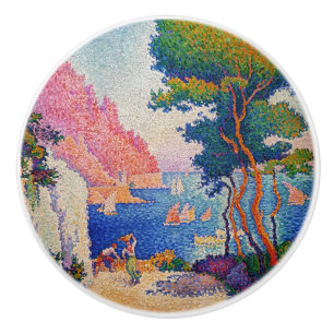 Paul Signac - Capo di Noli Keramikknauf