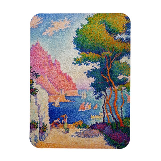 Paul Signac - Capo di Noli Magnet (Vertikal)