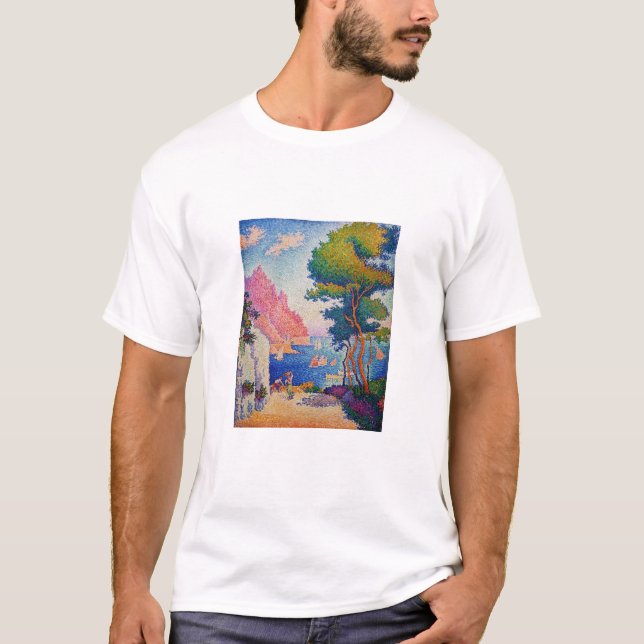 Paul Signac - Capo di Noli T-Shirt (Vorderseite)