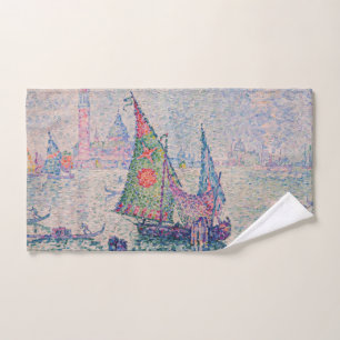Paul Signac - Das grüne Segel Badhandtuch Set