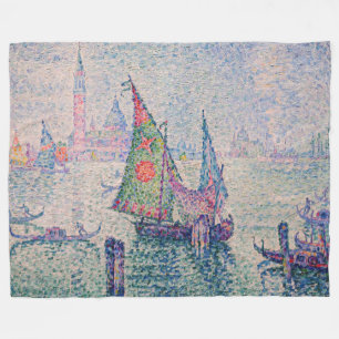 Paul Signac - Das grüne Segel Fleecedecke