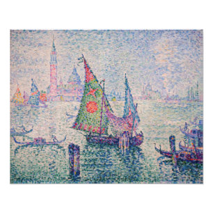 Paul Signac - Das grüne Segel Fotodruck