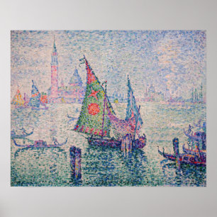 Paul Signac - Das grüne Segel Poster