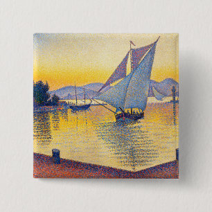Paul Signac - Der Hafen bei Sonnenuntergang, Opus Button