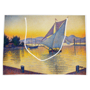 Paul Signac - Der Hafen bei Sonnenuntergang, Opus Große Geschenktüte