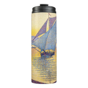 Paul Signac - Der Hafen bei Sonnenuntergang, Opus  Thermosbecher