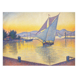 Paul Signac - Der Hafen bei Sonnenuntergang, Opus  Tischdecke