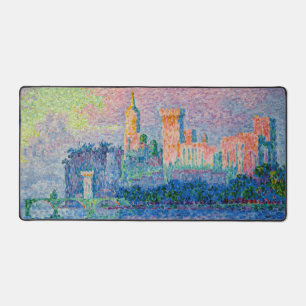 Paul Signac - Der Papstpalast, Avignon Schreibtischunterlage