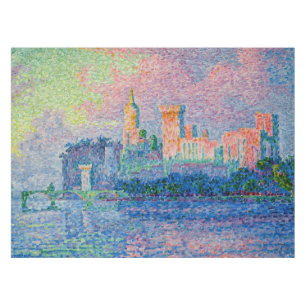 Paul Signac - Der Papstpalast, Avignon Tischdecke