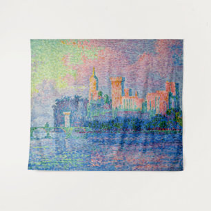 Paul Signac - Der Papstpalast, Avignon Wandteppich