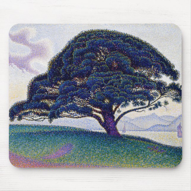 Paul Signac - Die Bonaventure-Kiefer Mousepad (Vorne)