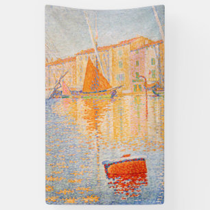 Paul Signac - Die rote Boje, Saint-Tropez Banner