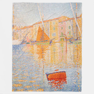 Paul Signac - Die rote Boje, Saint-Tropez Fleecedecke