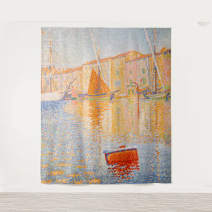 Paul Signac - Die rote Boje, Saint-Tropez Wandteppich