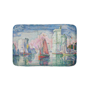 Paul Signac - Eintritt in den Hafen von La Rochell Badematte