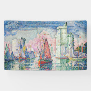 Paul Signac - Eintritt in den Hafen von La Rochell Banner