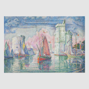 Paul Signac - Eintritt in den Hafen von La Rochell Seidenpapier
