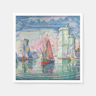 Paul Signac - Eintritt in den Hafen von La Rochell Serviette