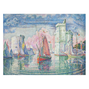 Paul Signac - Eintritt in den Hafen von La Rochell Tischdecke