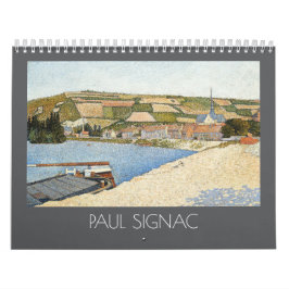 Paul Signac feine Kunst Pointilismus Gemälde Kalender
