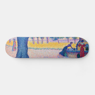 Paul Signac - Fountain des Lices, Saint-Tropez Skateboard