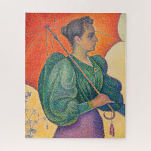 Paul Signac - Frau mit Sonnenschirm Puzzle