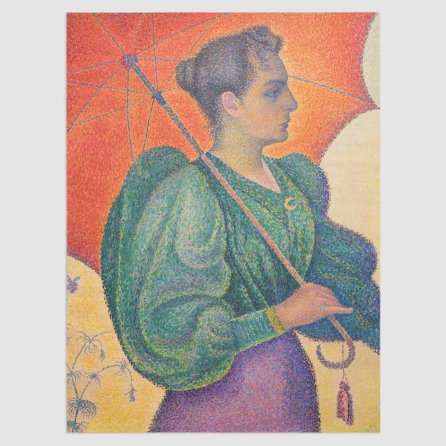 Paul Signac - Frau mit Sonnenschirm Seidenpapier (Von Creator hochgeladen)