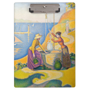 Paul Signac - Frauen am Brunnen Klemmbrett