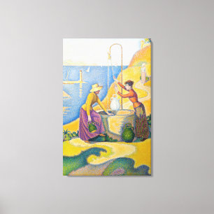 Paul Signac - Frauen am Brunnen Leinwanddruck