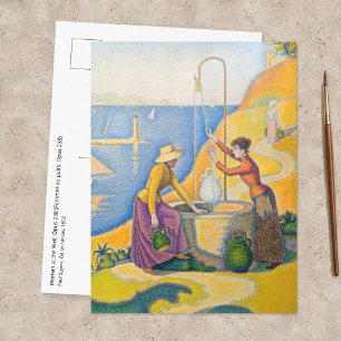 Paul Signac - Frauen am Brunnen Postkarte