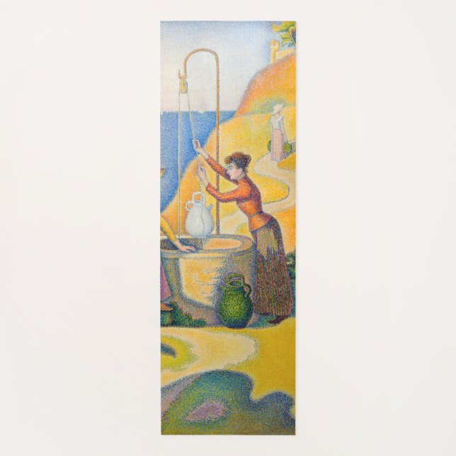 Paul Signac - Frauen am Brunnen Yogamatte (Vorderseite)