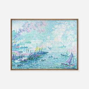 Paul Signac Hafen von Rotterdam Malerei Art Print Poster