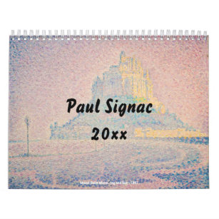 Paul Signac Masterpiece Selection Kalender