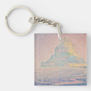 Paul Signac - Mont Saint Michel, Nebel und Sonne Schlüsselanhänger