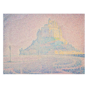 Paul Signac - Mont Saint Michel Nebel und Sonne Tischdecke